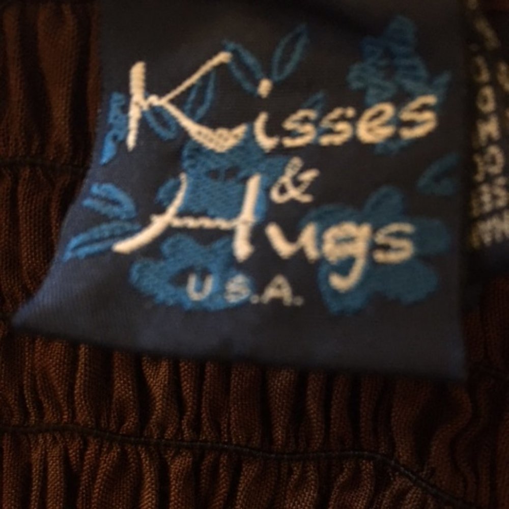 Kisses & Hugs Halter Dress Boho Hippie Sundress XL - Picture 6 of 7